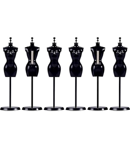 Amazon.co.jp: ドールトルソー マネキン 6個セット 洋服デザイン
